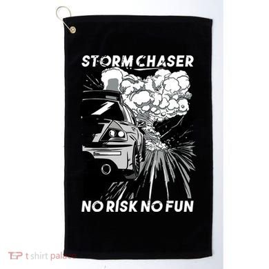 No Risk No Fun Car Racing Golf Towel