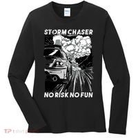 No Risk No Fun Car Racing Women's Long Sleeve Shirt thumb 0