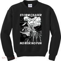 No Risk No Fun Car Racing Kids Sweatshirt thumb 0