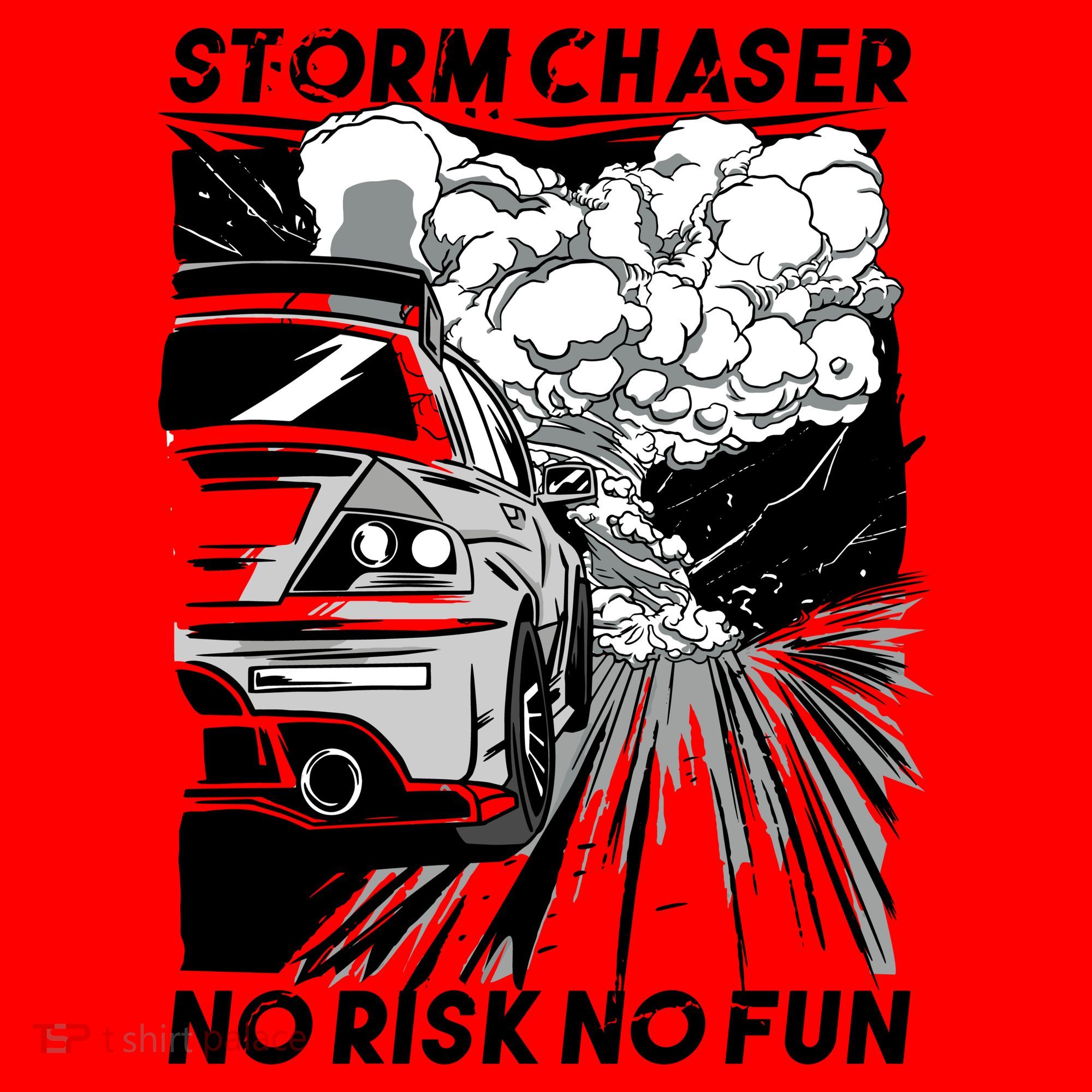 No Risk No Fun Car Racing Santa Hat