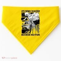 No Risk No Fun Car Racing USA-Made Doggie Bandana thumb 0