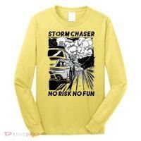No Risk No Fun Car Racing Long Sleeve Shirt thumb 0