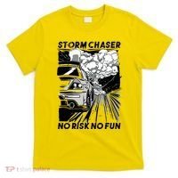 No Risk No Fun Car Racing T-Shirt thumb 0