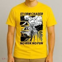 No Risk No Fun Car Racing T-Shirt thumb 3