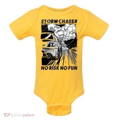 No Risk No Fun Car Racing Baby Bodysuit