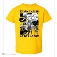 No Risk No Fun Car Racing Toddler T-Shirt thumb 0