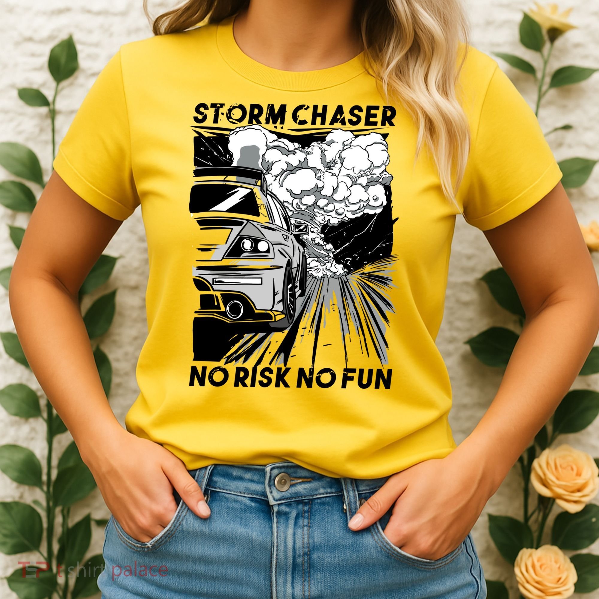 No Risk No Fun Car Racing Women's T-Shirt