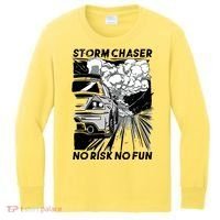 No Risk No Fun Car Racing Kids Long Sleeve Shirt thumb 0