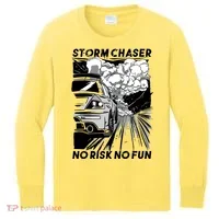 No Risk No Fun Car Racing Kids Long Sleeve Shirt thumb 0