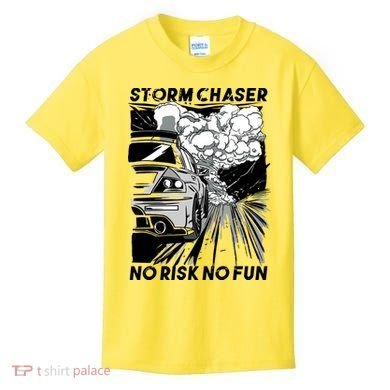 No Risk No Fun Car Racing Kids T-Shirt