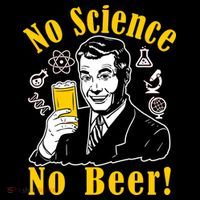 No Science No Beer - Beer Guy Science Logos Doggie Tank thumb 4
