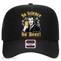 No Science No Beer - Beer Guy Science Logos Hat thumb 0