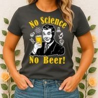 No Science No Beer - Beer Guy Science Logos Women's T-Shirt thumb 2