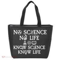 No Science No Life Know Science Know Life Tote Bag thumb 0
