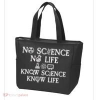 No Science No Life Know Science Know Life Tote Bag thumb 3