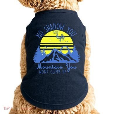 No Shadow You Wont Light Up  Doggie Tank