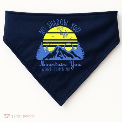 No Shadow You Wont Light Up  USA-Made Doggie Bandana