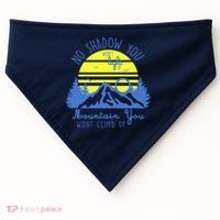 No Shadow You Wont Light Up  USA-Made Doggie Bandana thumb 0