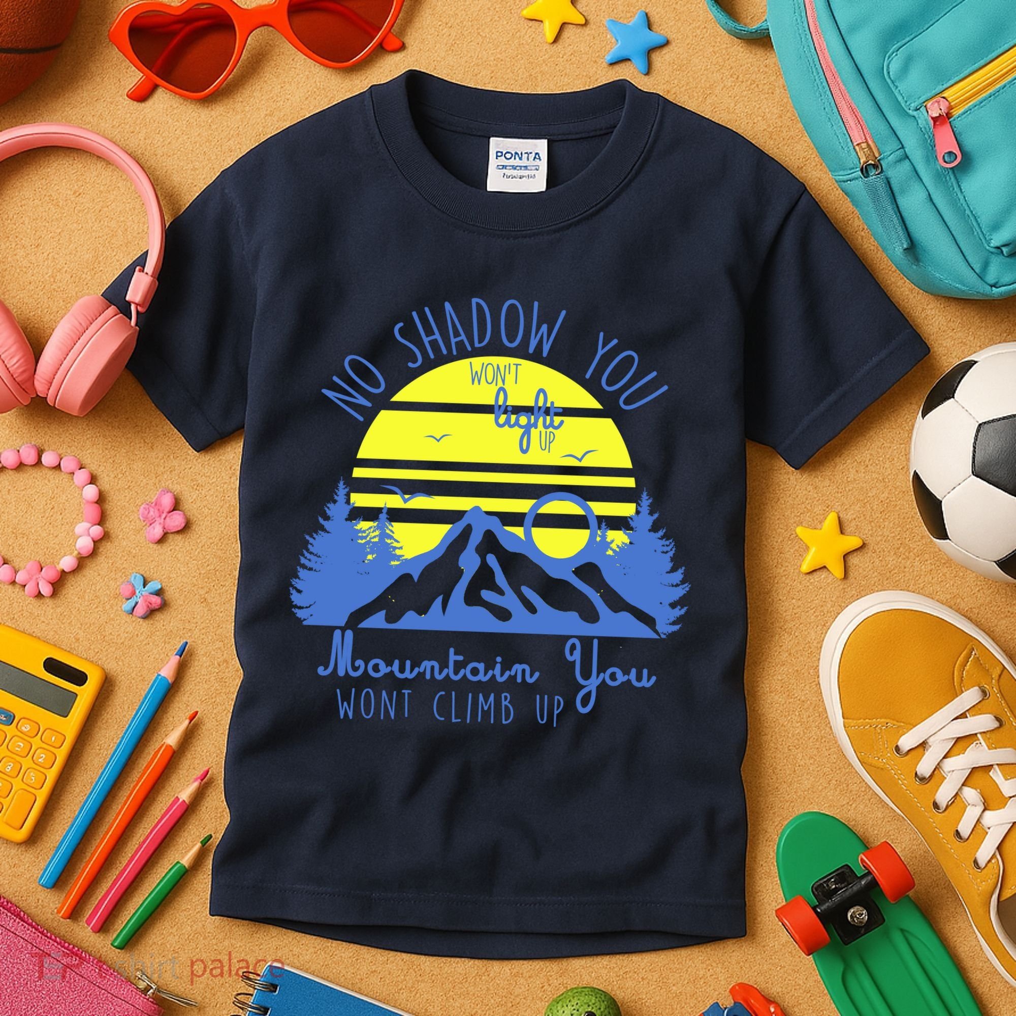 No Shadow You Wont Light Up  Kids T-Shirt