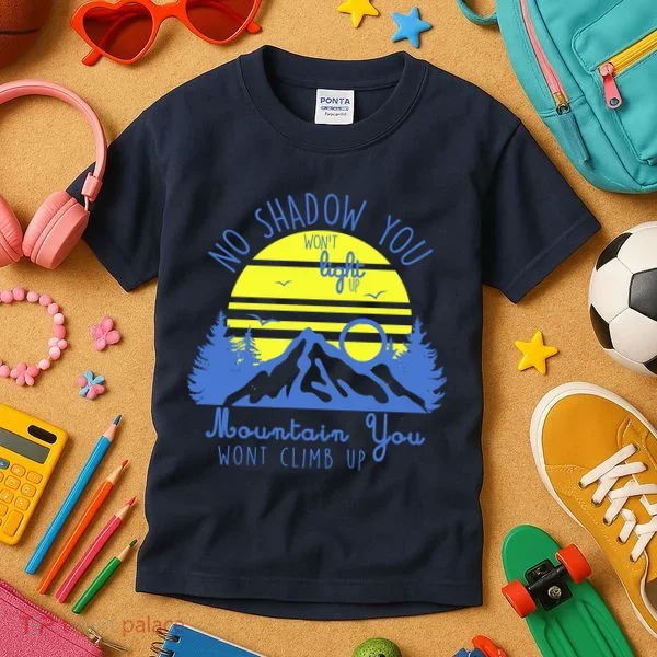 No Shadow You Wont Light Up  Kids T-Shirt