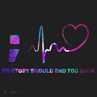 No Story Should End Too Soon Golf Towel thumb 3