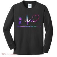 No Story Should End Too Soon Kids Long Sleeve Shirt thumb 0