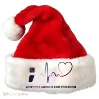 No Story Should End Too Soon Santa Hat thumb 0