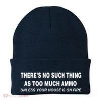 No Such Thing As Too Much Ammo House On Fire Beanie thumb 0