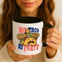 No Taco No Party Coffee Mug thumb 3