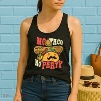 No Taco No Party Women's Tank Top thumb 2
