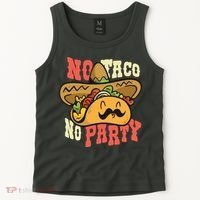 No Taco No Party Tank Top thumb 2