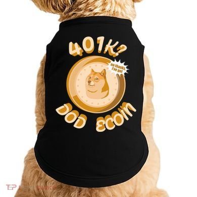 No Thanks I've Got Dogecoin Doggie Tank