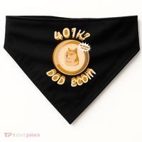 No Thanks I've Got Dogecoin USA-Made Doggie Bandana thumb 0