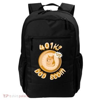 No Thanks I've Got Dogecoin Backpack