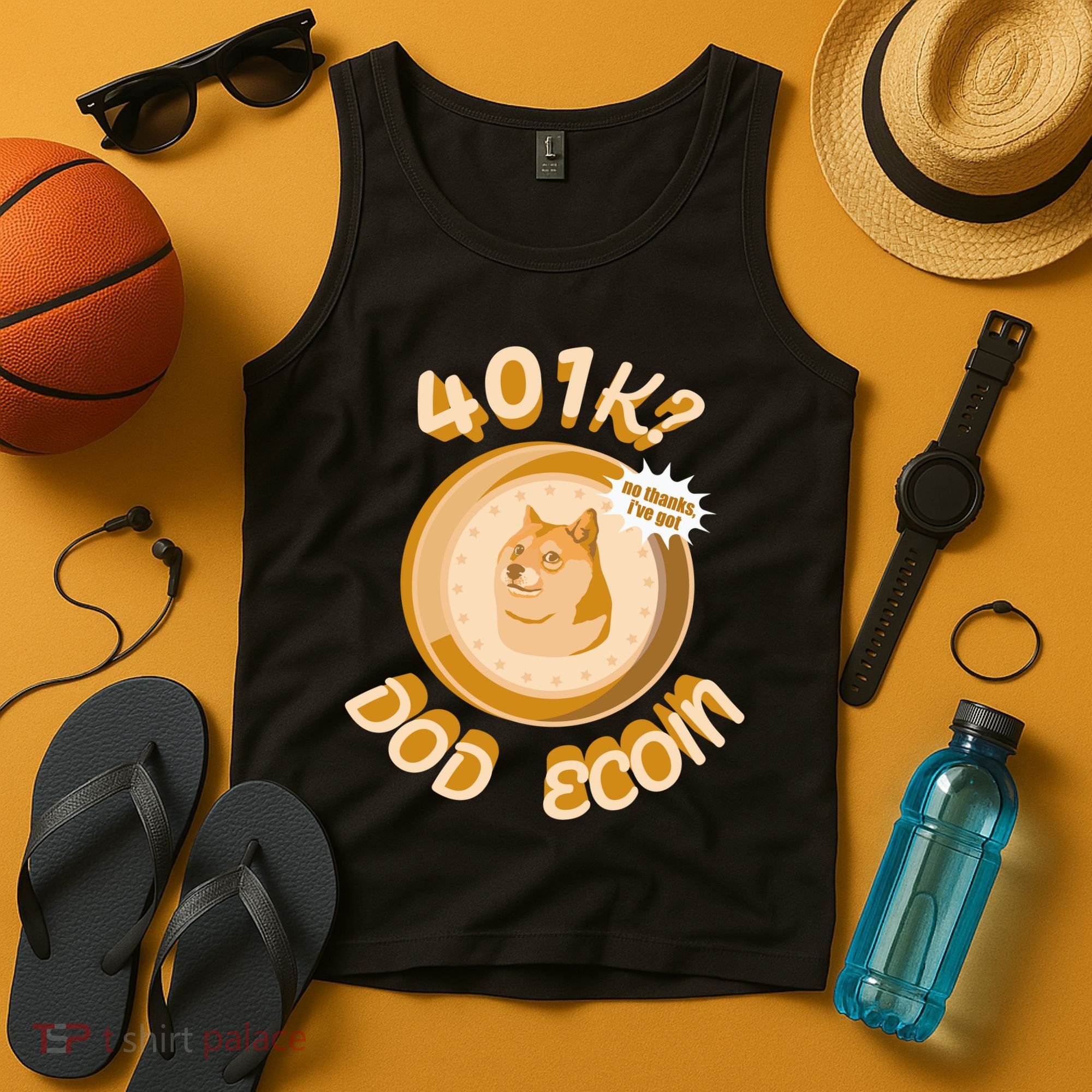 No Thanks I've Got Dogecoin Tank Top