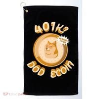 No Thanks I've Got Dogecoin Golf Towel thumb 0