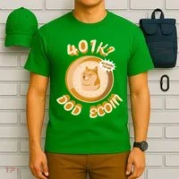 No Thanks I've Got Dogecoin T-Shirt thumb 6