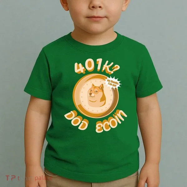 No Thanks I've Got Dogecoin Toddler T-Shirt