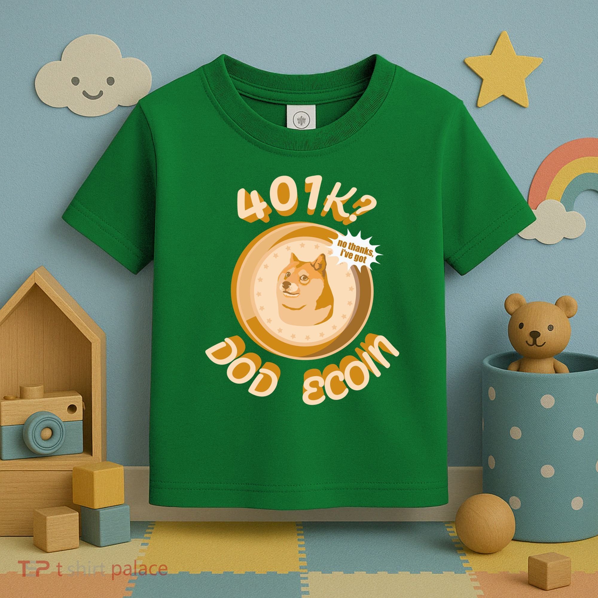 No Thanks I've Got Dogecoin Toddler T-Shirt