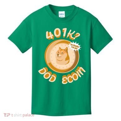 No Thanks I've Got Dogecoin Kids T-Shirt