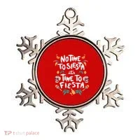 No Time To Siesta It's Time To Fiesta Ornament thumb 0