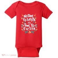 No Time To Siesta It's Time To Fiesta Baby Bodysuit thumb 0
