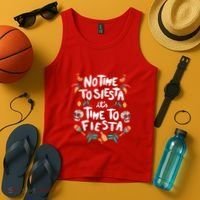 No Time To Siesta It's Time To Fiesta Tank Top thumb 4