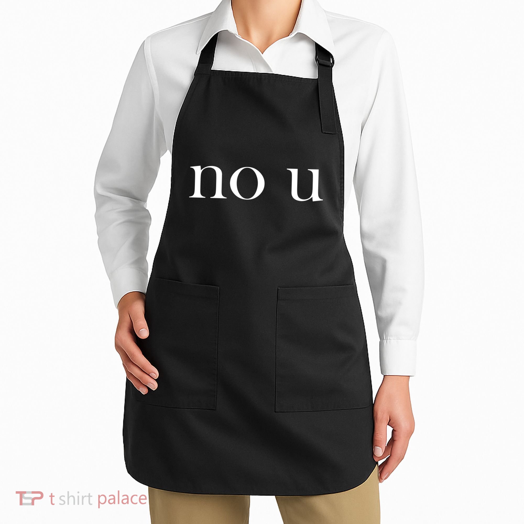 No U Meme Apron