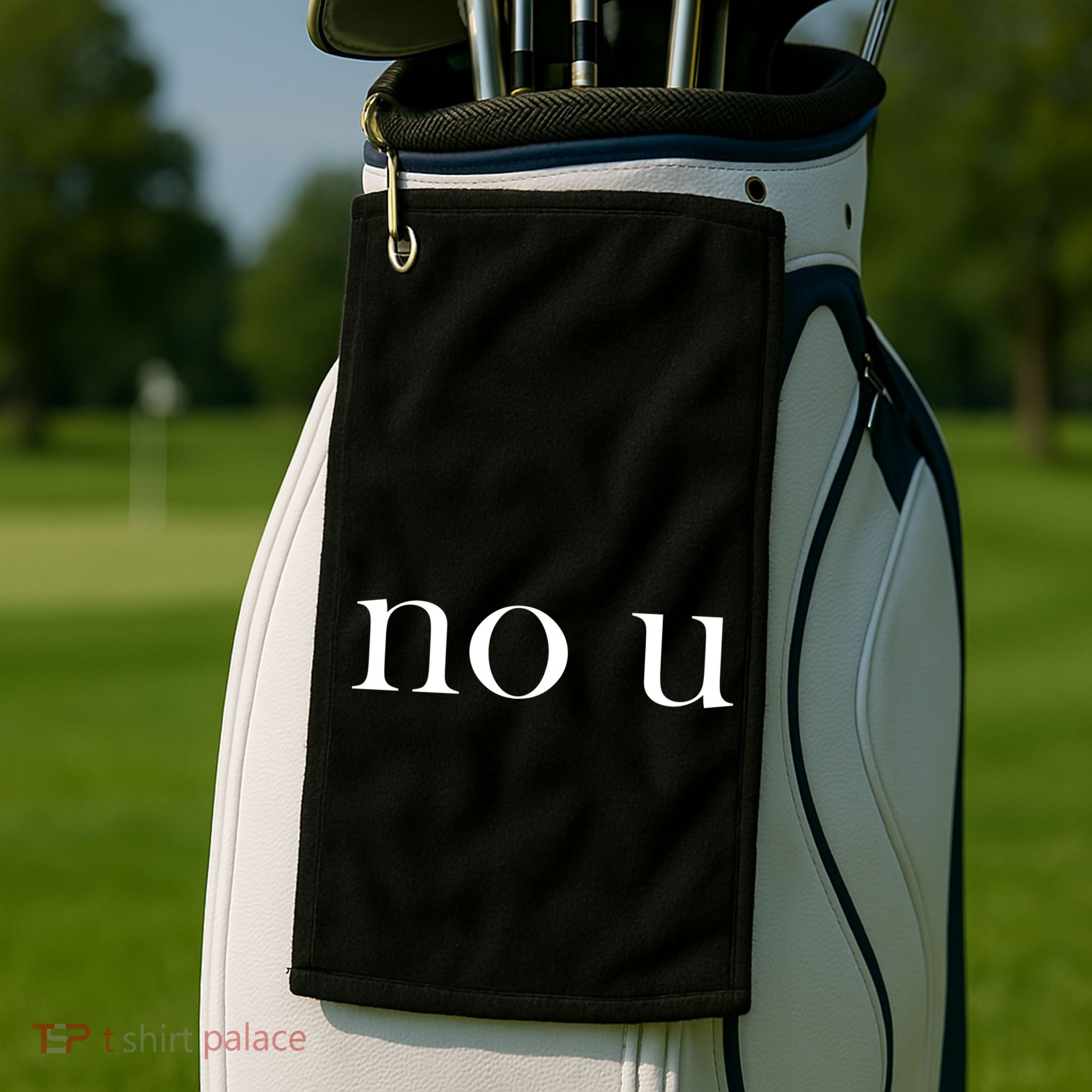 No U Meme Golf Towel
