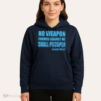No Weapon Formed Against Me Shall Prosper Isaiah Hoodie thumb 5
