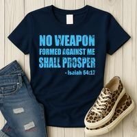 No Weapon Formed Against Me Shall Prosper Isaiah Women's T-Shirt thumb 3