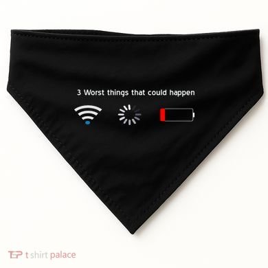 No WiFi No Battery Loading Geek USA-Made Doggie Bandana