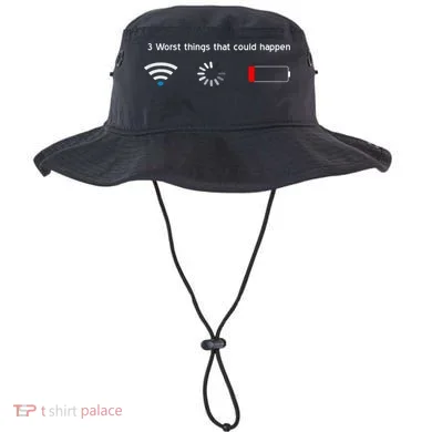 No WiFi No Battery Loading Geek Bucket Hat