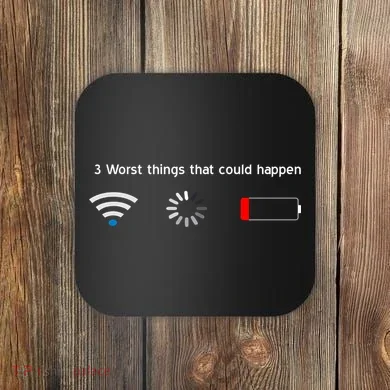 No WiFi No Battery Loading Geek Coaster